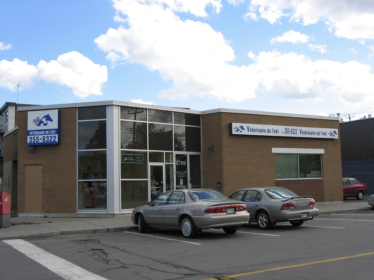 Expansion de la clinique vétérinaire de l'est